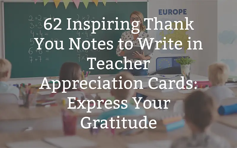 what to write in teacher appreciation card